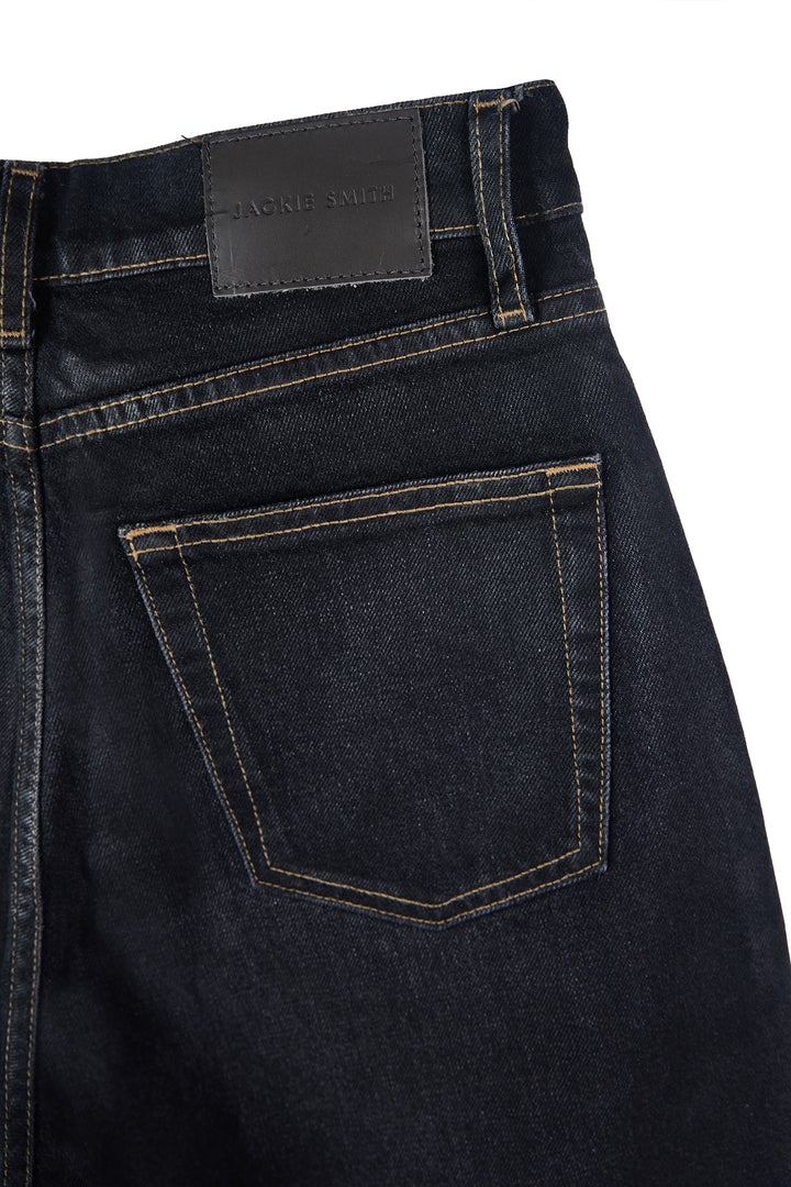 Mid-Rise Wide Leg Jeans