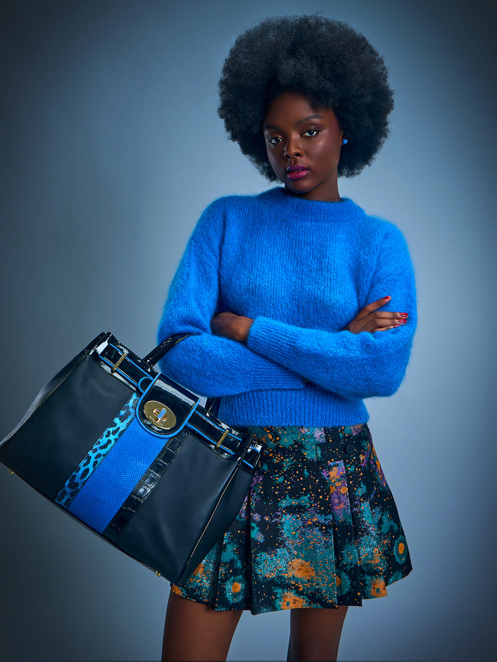 French Tissue Mini Skirt