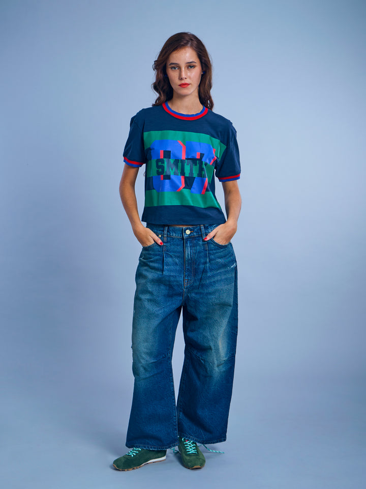 Varsity 07 Cropped T-shirt