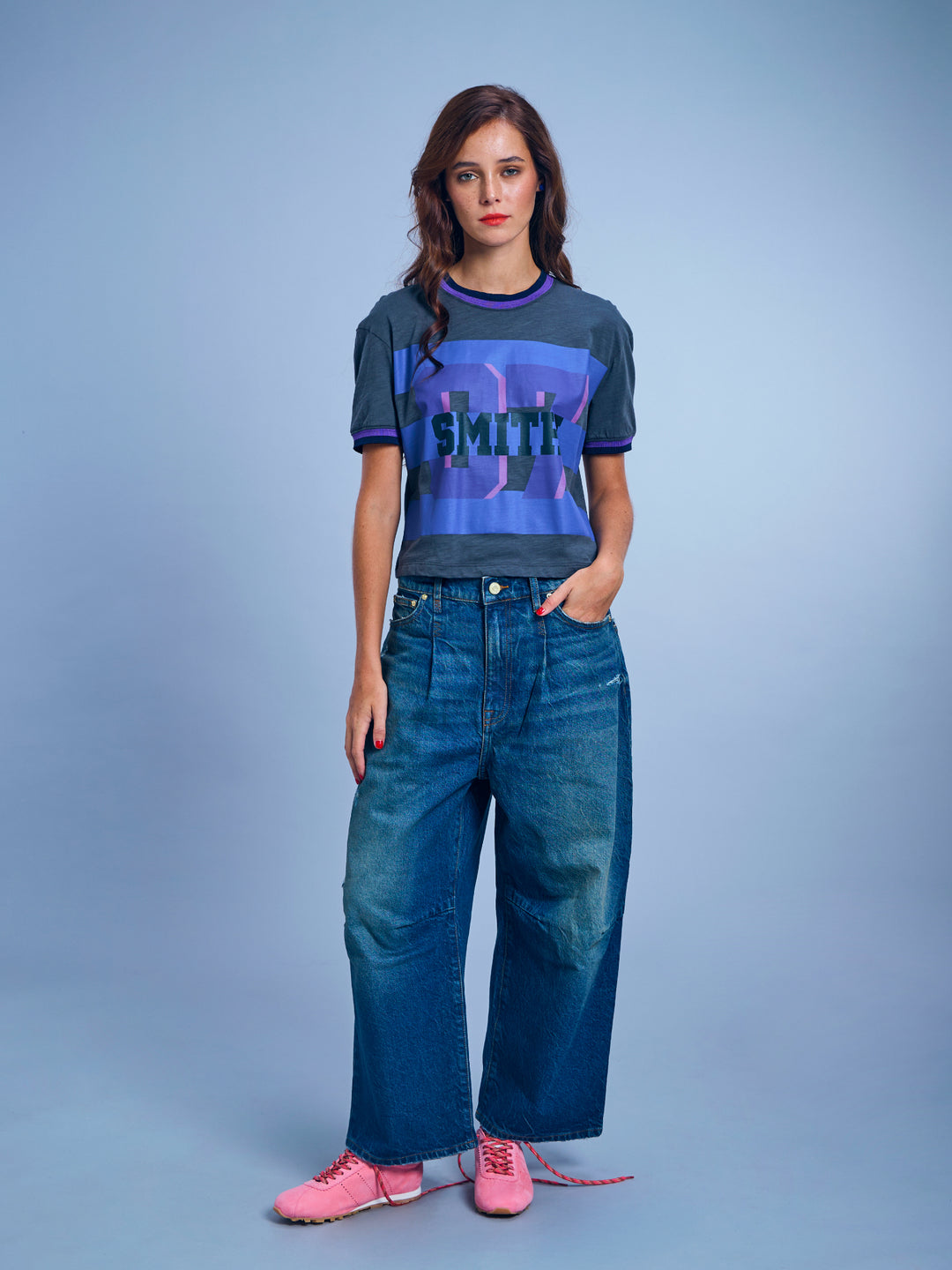 Varsity 07 Cropped T-shirt