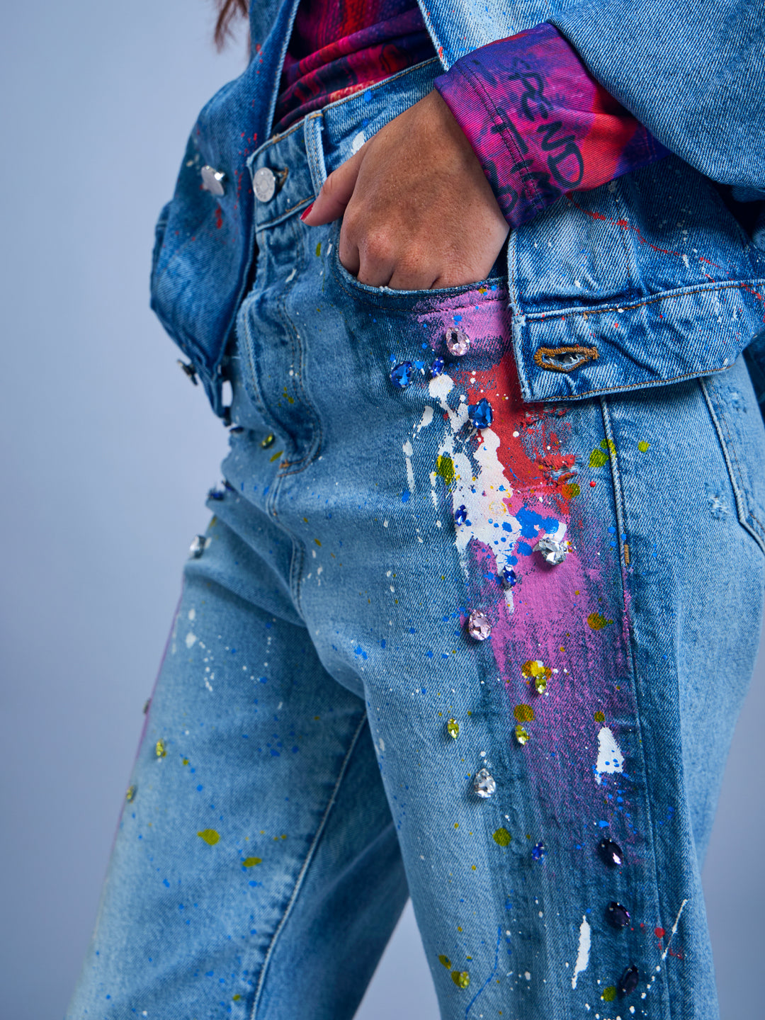 Limited Edition High-Rise Straight Leg Jeans