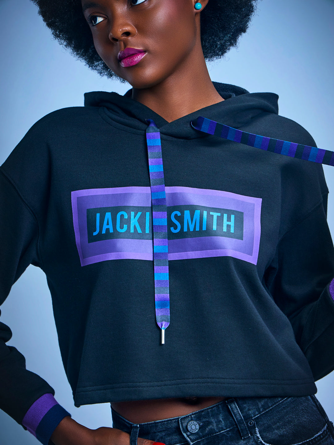 Type Cropped Sweatshirt