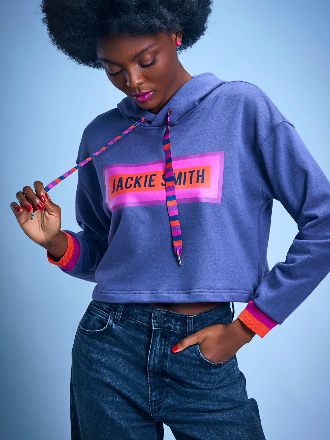 Type Cropped Sweatshirt