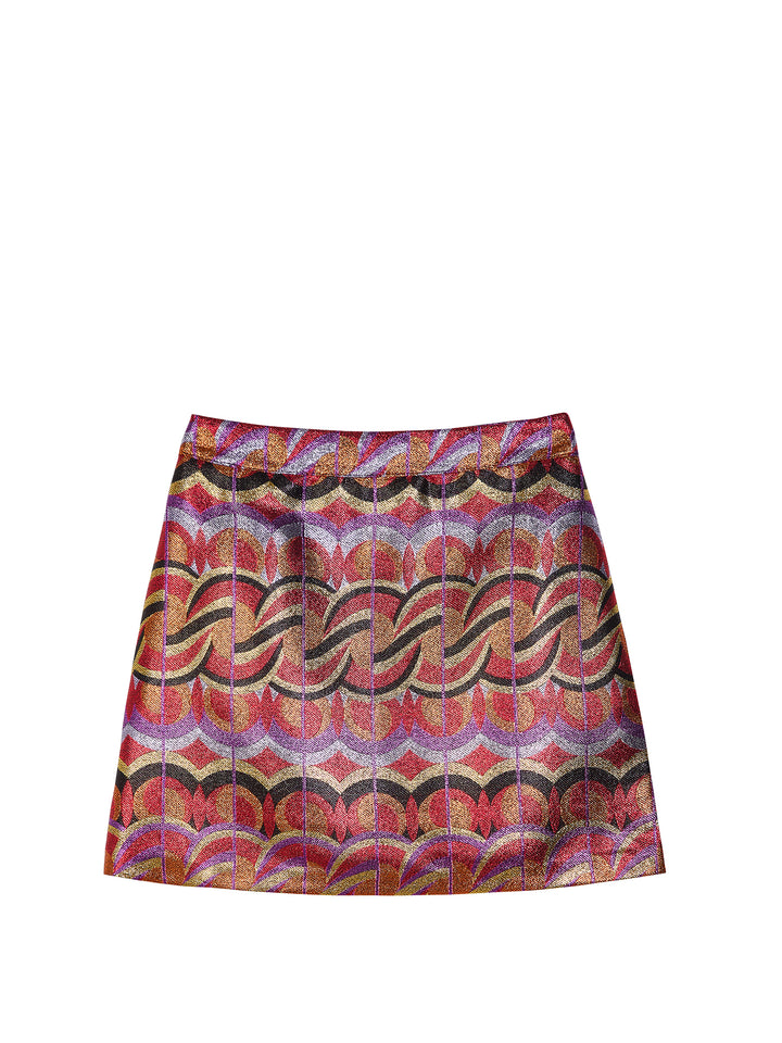 French Tissue Mini Skirt