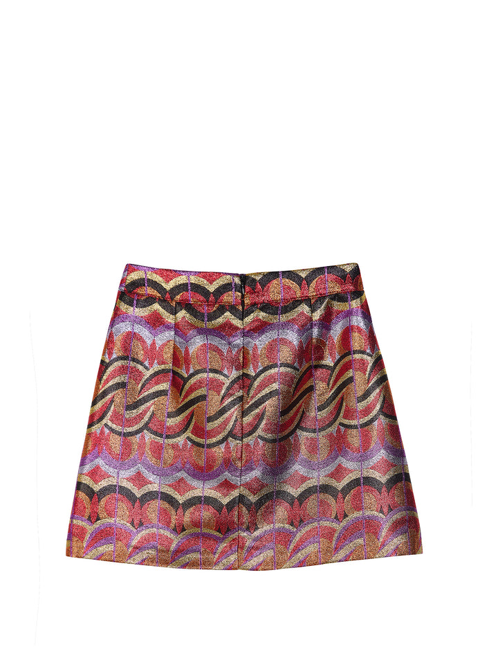 French Tissue Mini Skirt