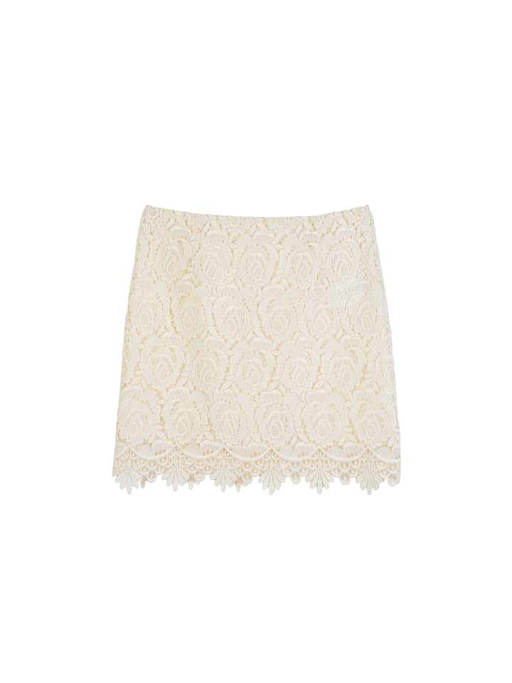 Limited Edition Guipure Mini Skirt
