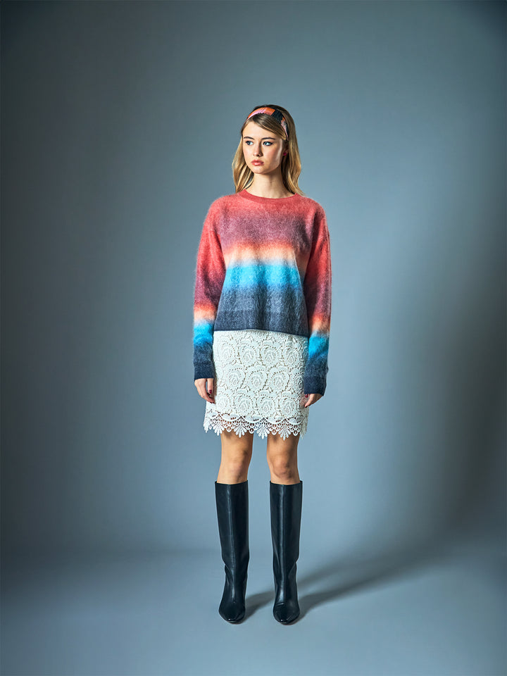 Limited Edition Guipure Mini Skirt