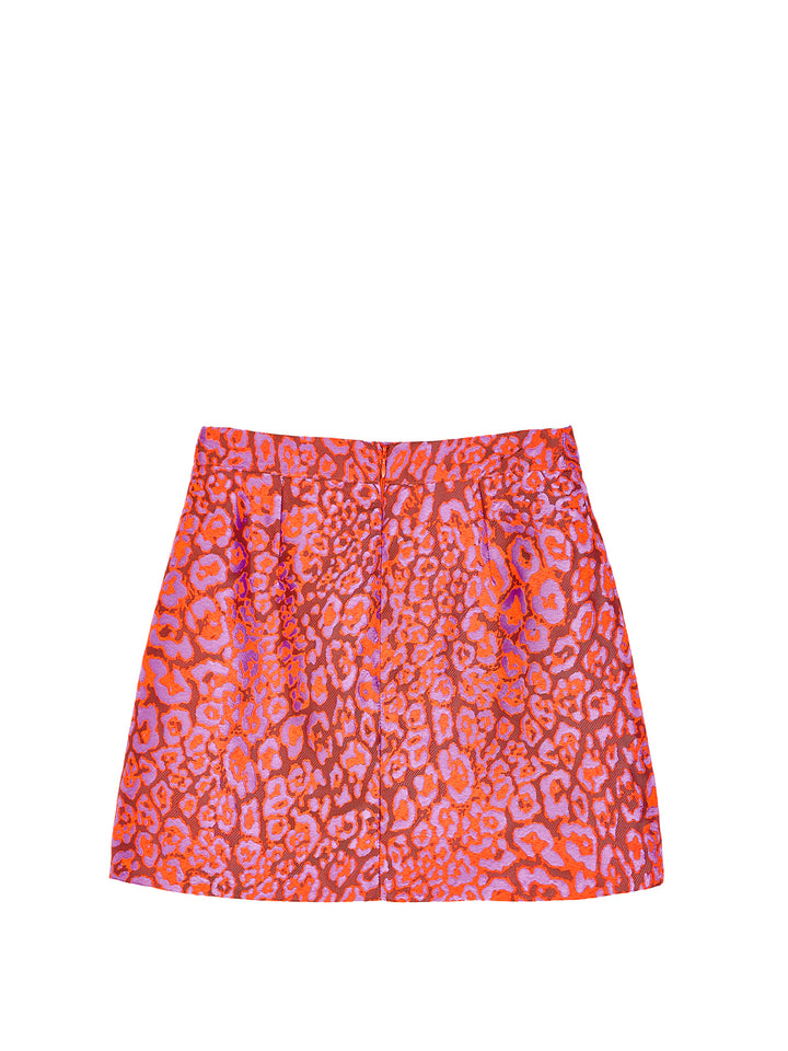 French Tissue Mini Skirt