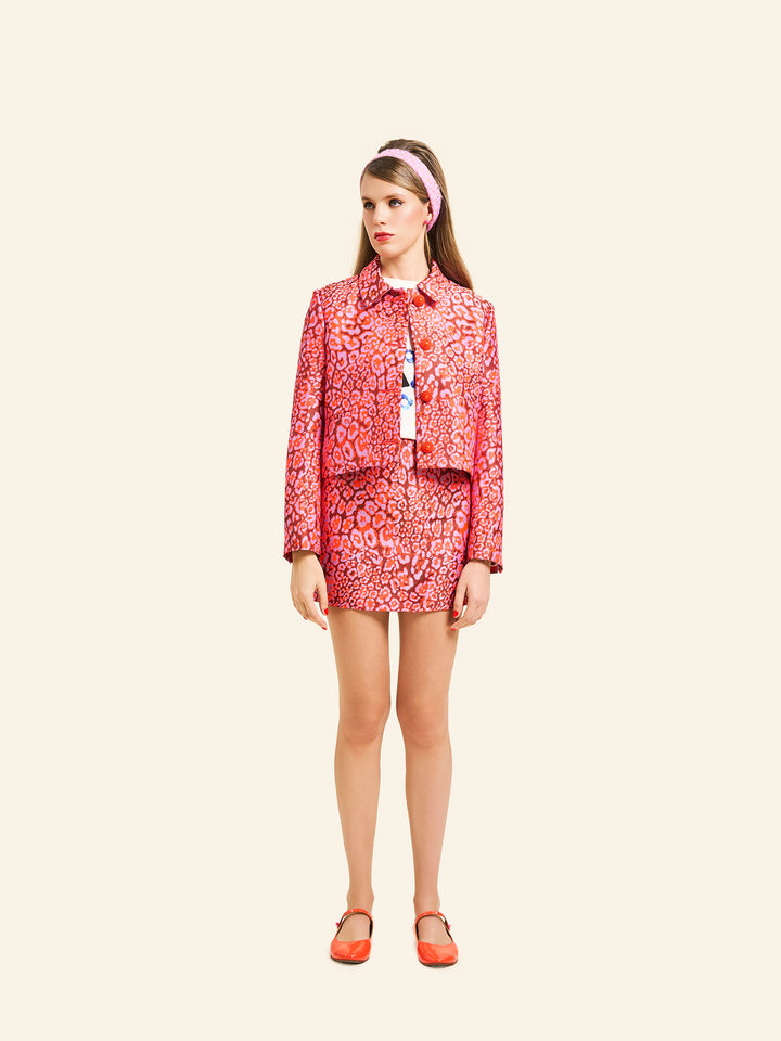 French Tissue Mini Skirt