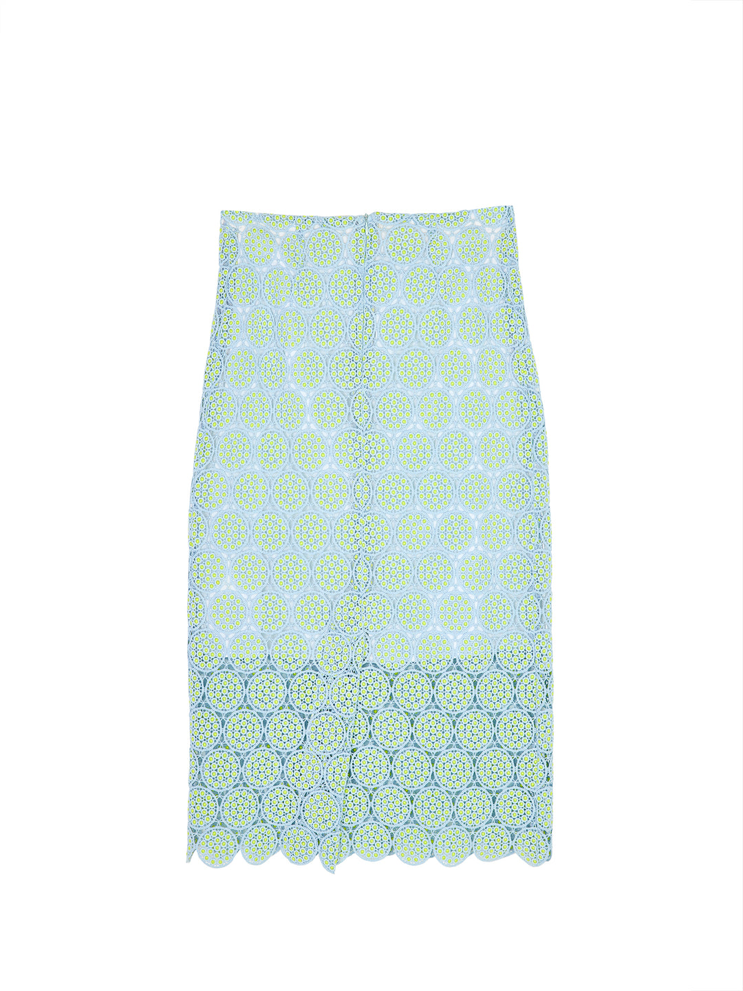 Linda French Guipure Midi Skirt