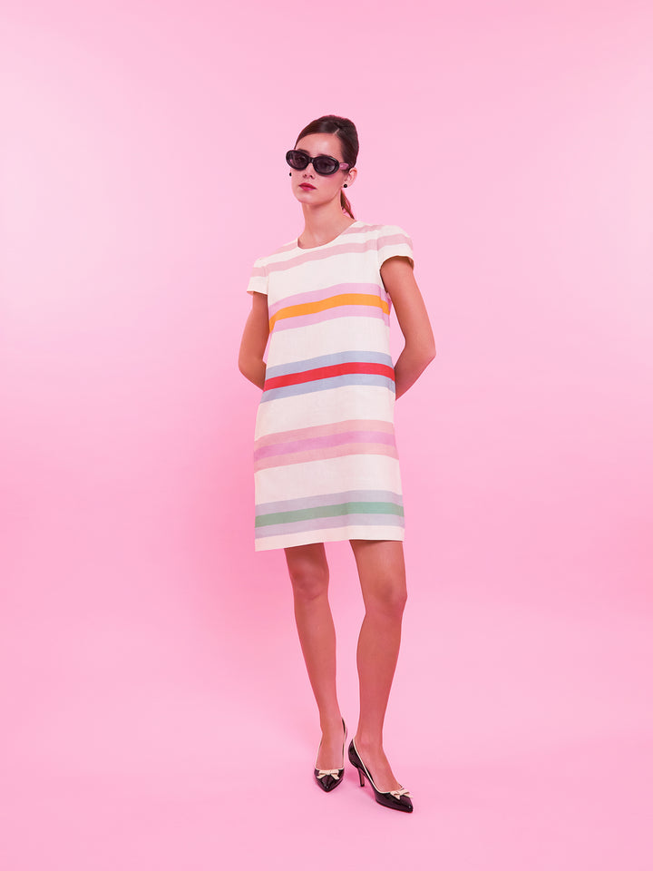 Linen Mini Dress