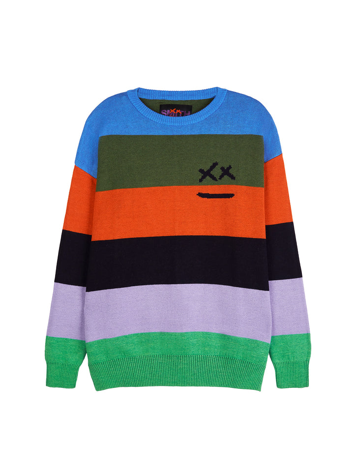 In Rainbows Jacquard-Knit Sweater