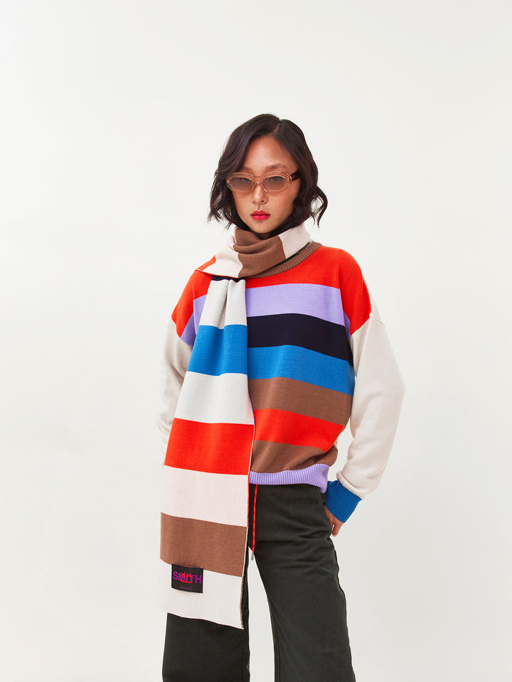 Rainbow Merino Wool Sweater