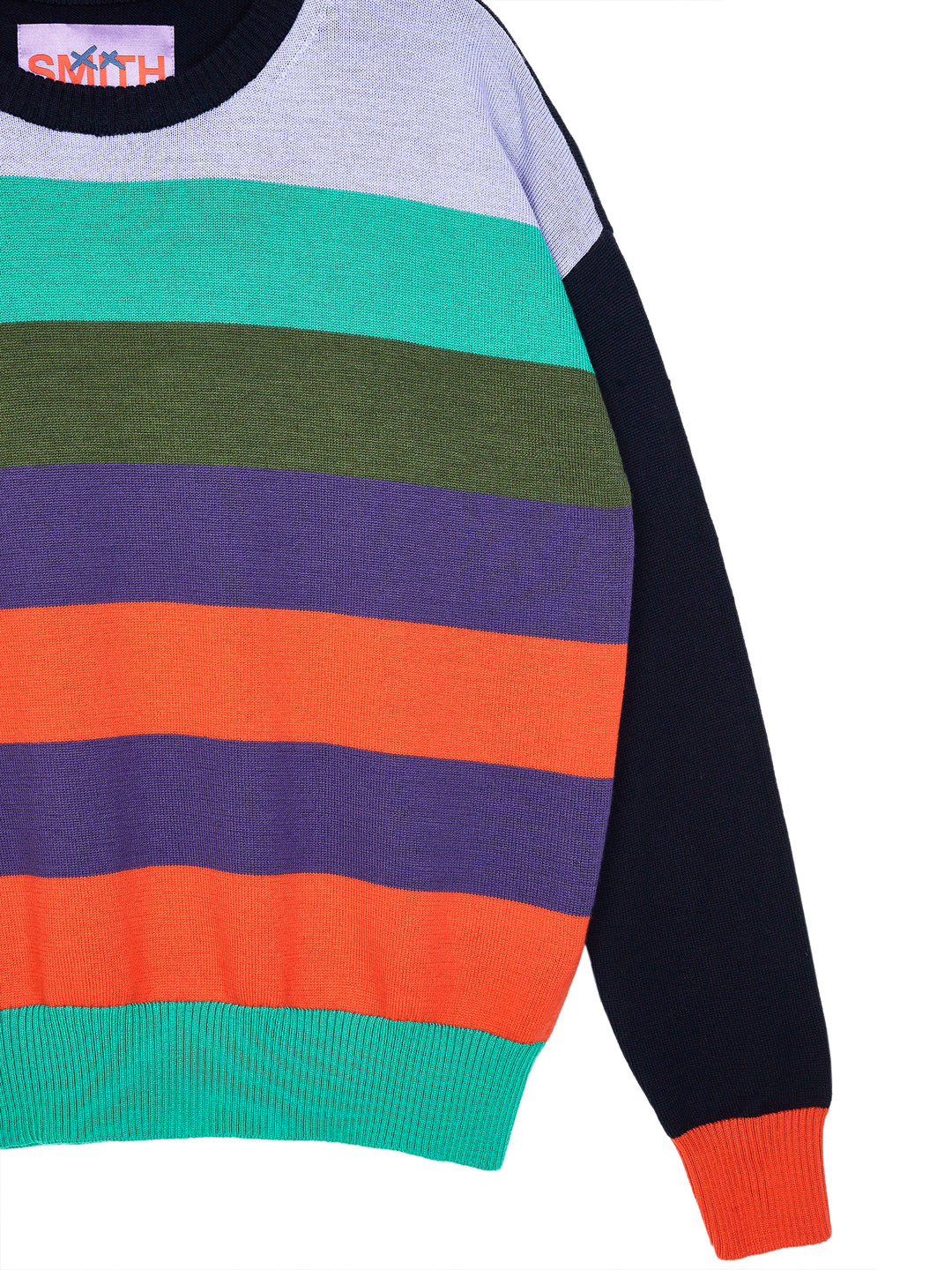 Rainbow Merino Wool Sweater