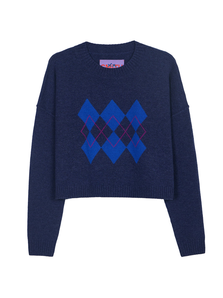Dancing Kites Cropped Sweater