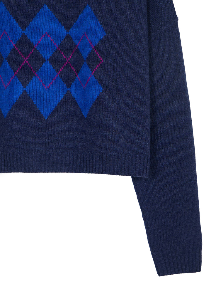 Dancing Kites Cropped Sweater