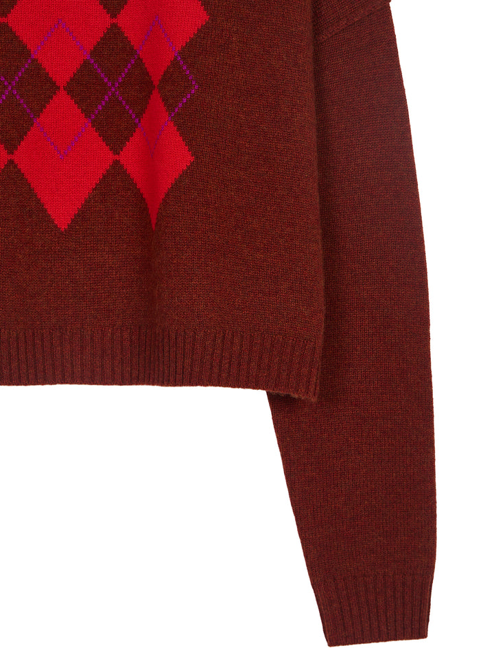 Dancing Kites Cropped Sweater