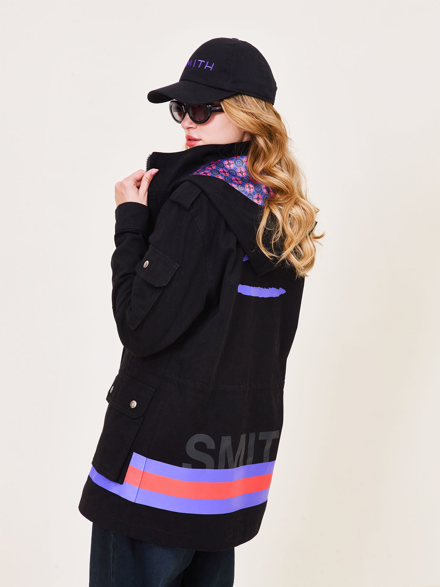 女王蜂 qb luxury SWEAT SETUP PARKA Women Emma Winterparka | olive | XS | 33122.15001.XS