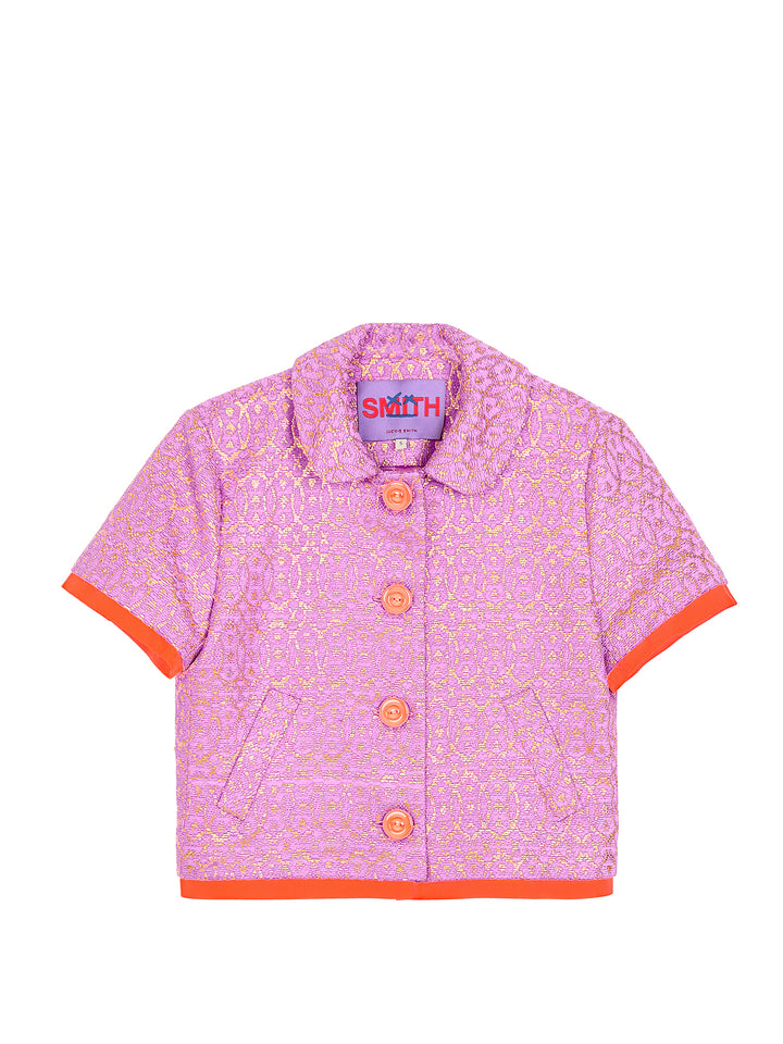 French Tissue Cropped Coat Limited Edition