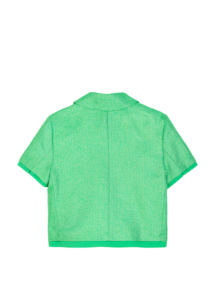 French Tissue Cropped Coat Limited Edition
