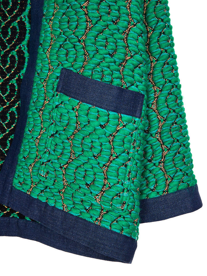 Limited Edition French Wooven Tissue Oversized Coat