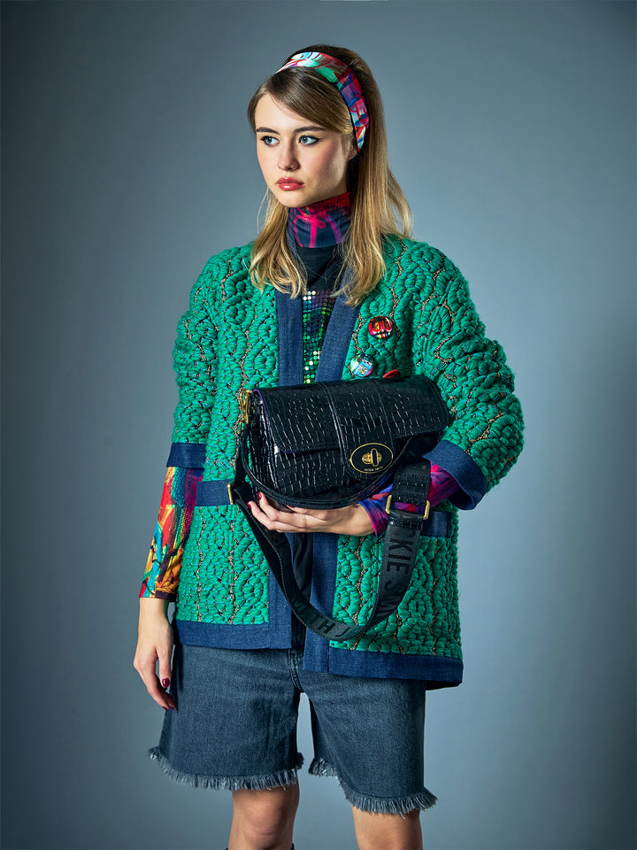Limited Edition French Wooven Tissue Oversized Coat