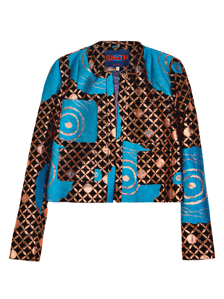 Linda Jacquard Tailored Jacket