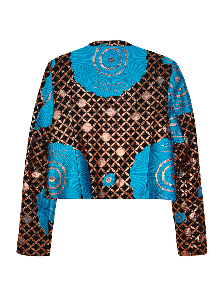 Linda Jacquard Tailored Jacket