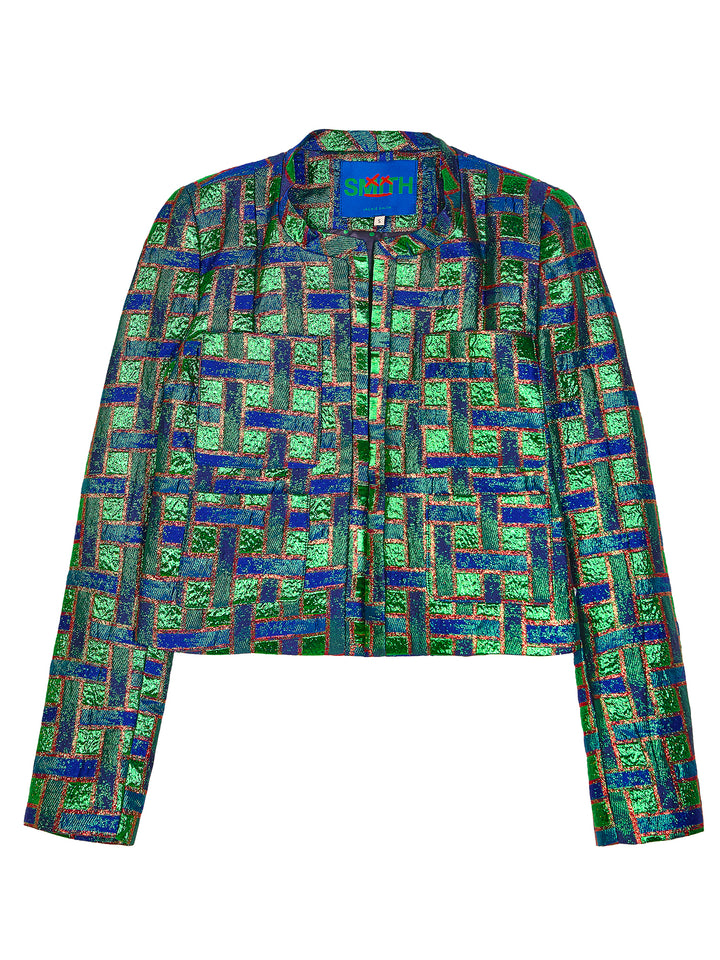 Linda Jacquard Tailored Jacket