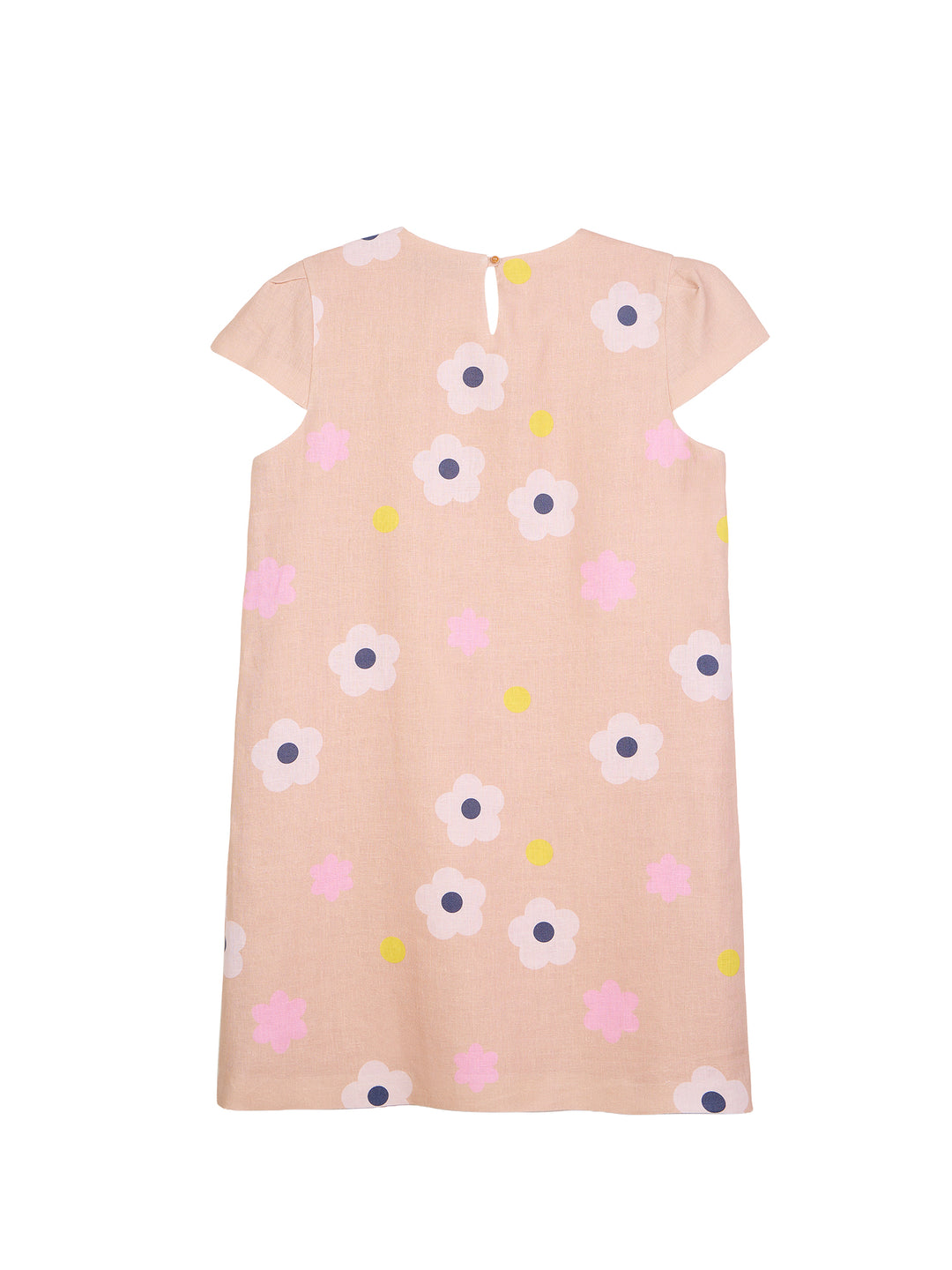 In Bloom Linen Mini Dress