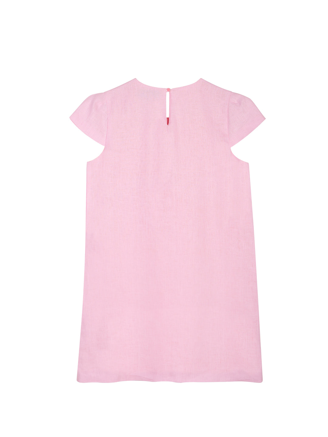 Embellished Linen Mini Dress