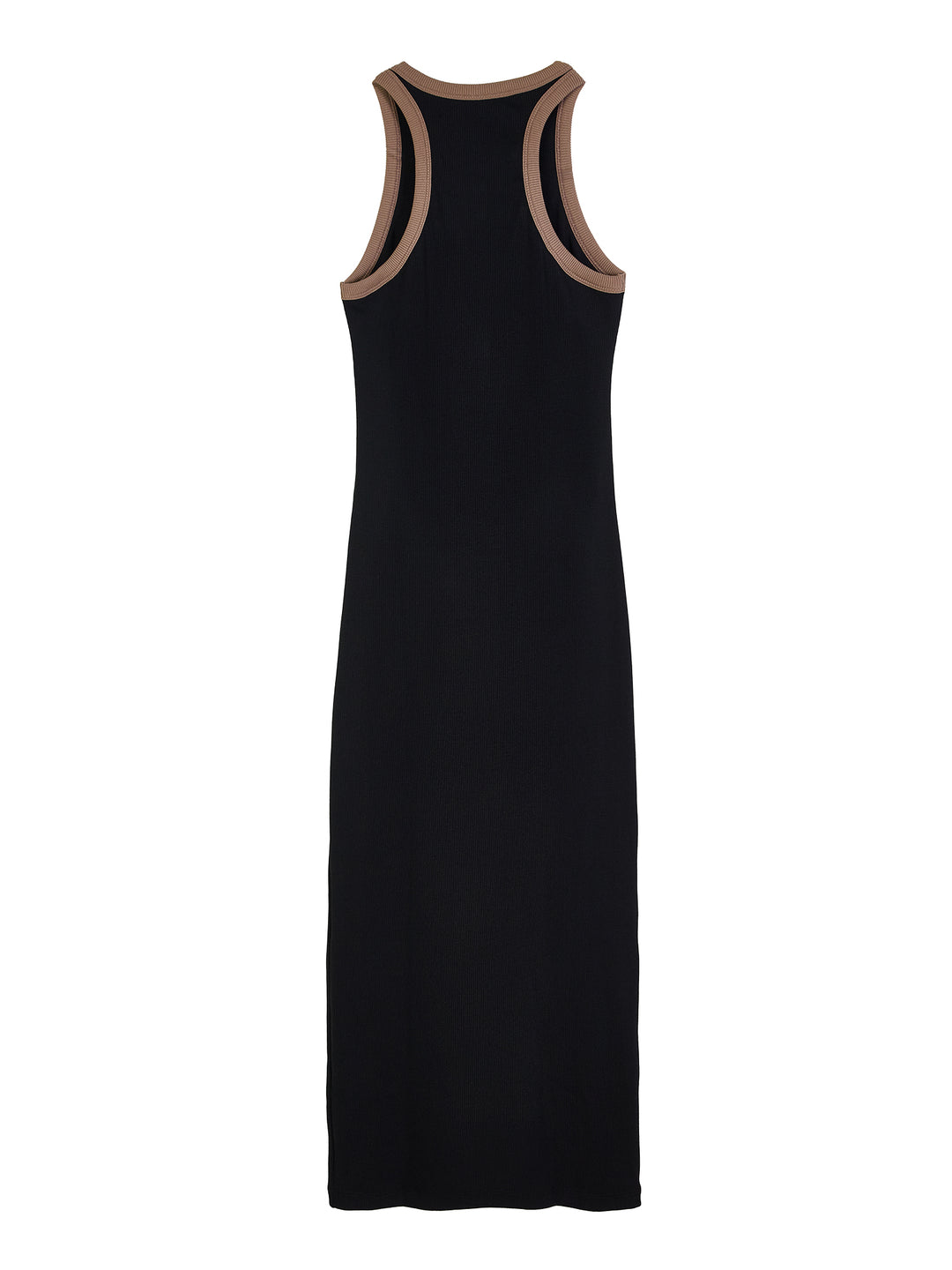 Outline Ribbed-Cotton Midi Dress