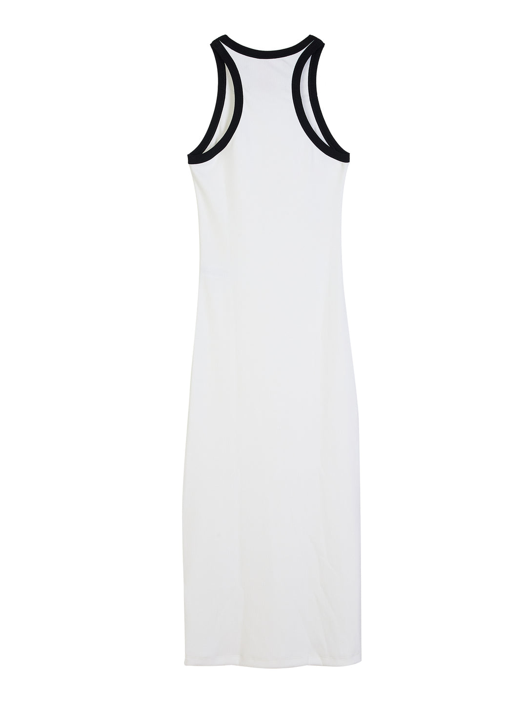 Outline Ribbed-Cotton Midi Dress