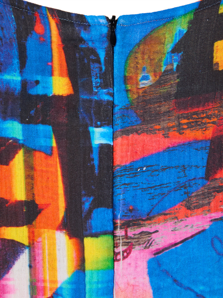 Snapshot Cotton Bambula Dress
