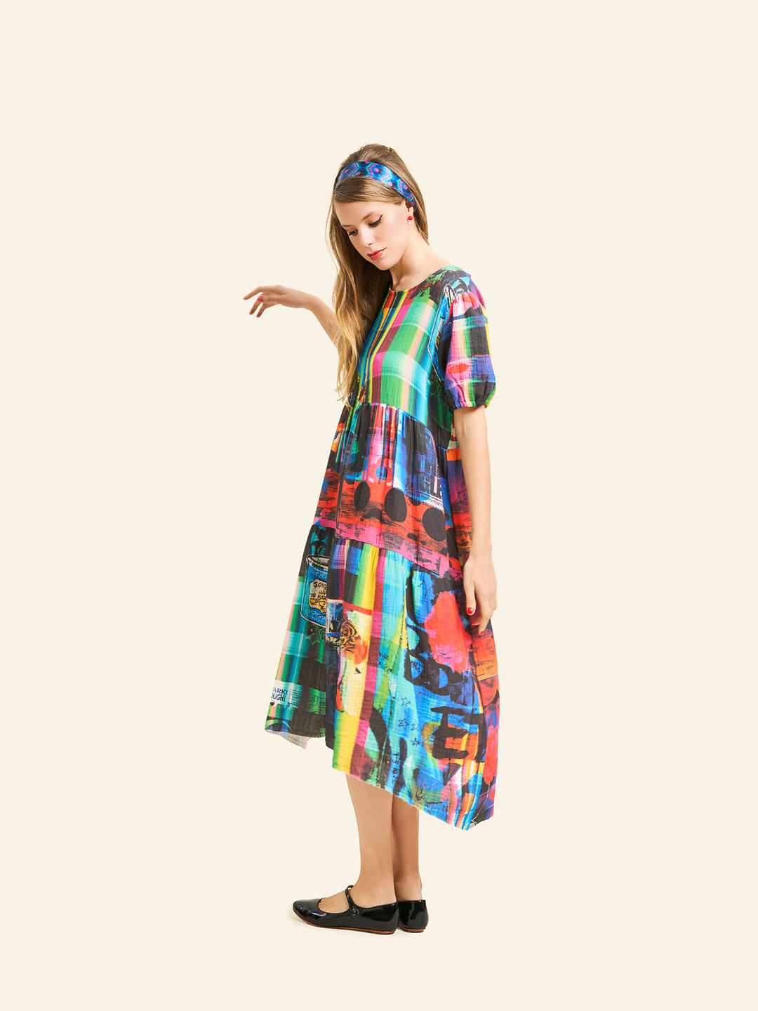 Snapshot Cotton Bambula Dress