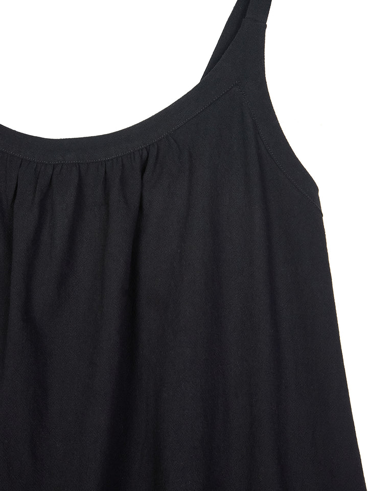 Cotton Tank Midi Dress