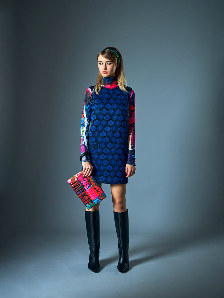 Limited Edition Embroidered Micro Tulle Sleevless Dress