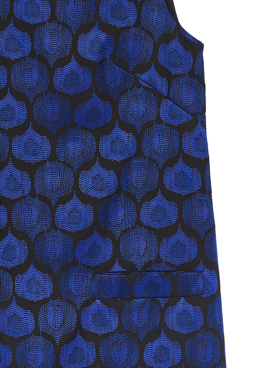Limited Edition Embroidered Micro Tulle Sleevless Dress