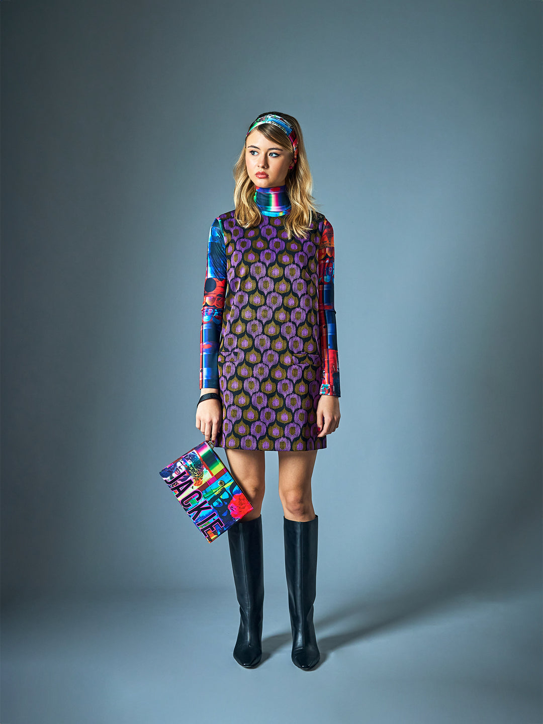 Limited Edition Embroidered Micro Tulle Sleevless Dress