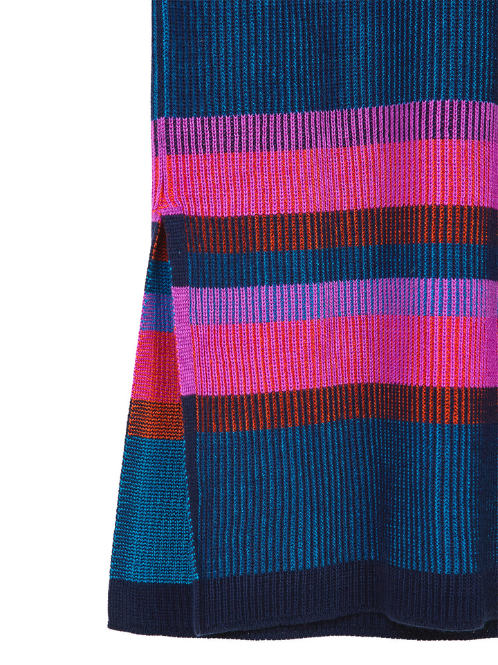 Ribbed-Knit Midi Dress